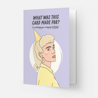 Card Made For | Billie Eilish | Birthday Card